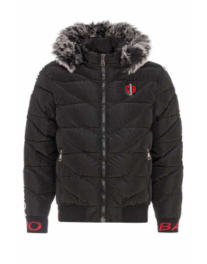 CZARNA KURTKA MĘSKA ZIMOWA SPEDBOY CM188