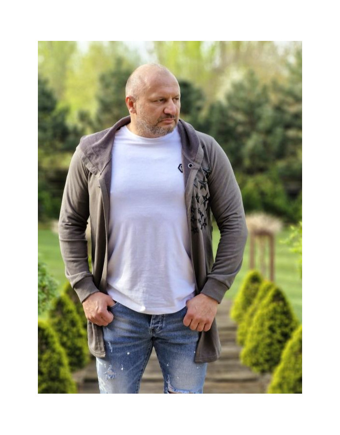 KHAKI BLUZA MĘSKA Z KAPTUREM SPEDBOY 1713