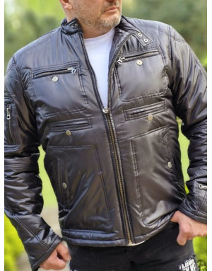 CZARNA KURTKA MĘSKA SPEDBOY 08005