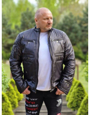 CZARNA KURTKA MĘSKA SPEDBOY 08005