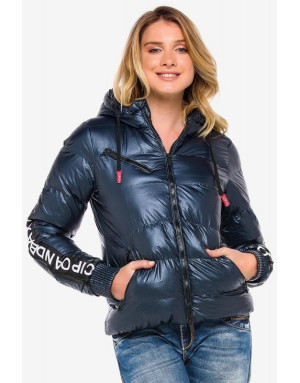 GRANATOWA KURTKA JESIENNO ZIMOWA SPEDBOY WM109