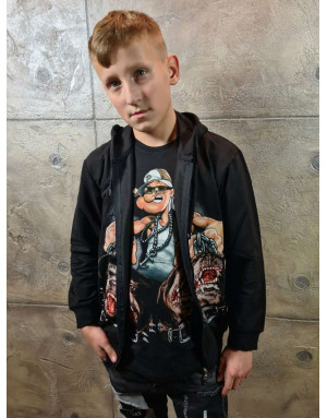 BLUZA ROZPINANA MŁODZIEŻOWA SPEDBOY ULTRAVIOLET